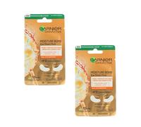 2 x Garnier Moisture Bomb Eye Sheet Mask Cooling Effect 6g - FREE SHIPPING