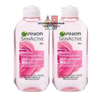 2 x Garnier ROSE WATER Soothing Toner Dry/Sensitive Skin 200ML