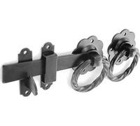 2 x Gate Latch 150mm Black