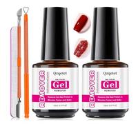 2 x Gel Nail Polish Remover 15 ml - Quick Magic Remover for Nails, Quick Gel Remover for Nails, No Soaking, No Wrapping, Easy Removal in 3-5 Minutes