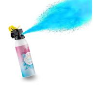 2 x Gender Reveal Smoke Cannons, Biodegradable Powder Confetti Cannon Party Poppers for Baby Shower, Wedding, Birthday, Party, Christmas (Blue)