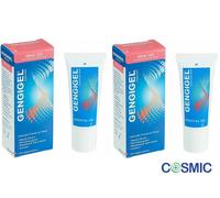 2 X Gengigel Oral Gel 20ml CLINICALLY PROVEN MOUTH ULCERS RECEEDING GUMS LESIONS