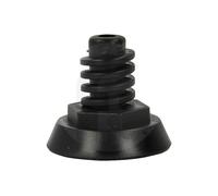 2 X GENUINE CANDY DISHWASHER ADJUSTABLE LEVELLING FOOT/LEGS BLACK 41001349X2