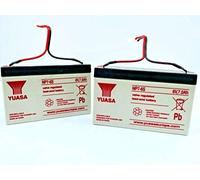 2 x Genuine Microcat/Technicat 6 volt 7amp hour Bait Boat Batteries