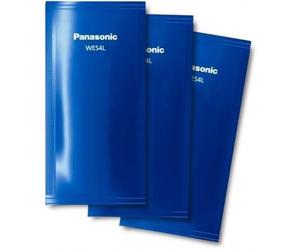 2 x Genuine Panasonic WES4L03 803 Shaver Cleaning Detergent - 6x15ml Sachet