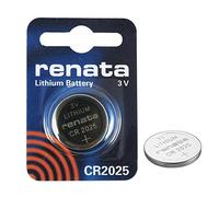 2 x Genuine Renata CR2025 3V 165mAh Lithium Batteries Cell Coin Button Watch Battery