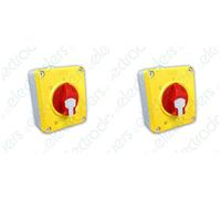 Gewiss GW70434P Rotary Isolator Switch 32amp 2 Pole IP65 Single Phase DP