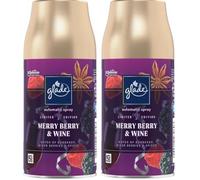 2 x Glade Automatic Spray Refill 269ml - Merry Berry & Wine