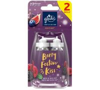 Glade Sense & Spray Air Freshener Refill, Motion Activated Automatic Room Spray and Odour Eliminator for Home, Berry Festive Kiss, Duo Pack (2 x 18ml)