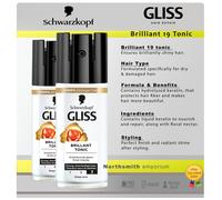 Gliss Kur Hair care Hair treatment Total Repair Shine Tonic 100 ml