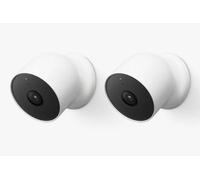 2 x Google Nest Cam Indoor/Outdoor Security Camera Rechargeabl Battery New