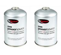 2 x GoSystem Screw Fit 450g Gas Cartridge Butane/ Propane Mix High Performance