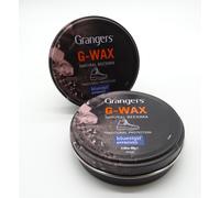 2 x Grangers G-Wax 80g Natural Beeswax Leather Waterproofing Wax Boots Shoes