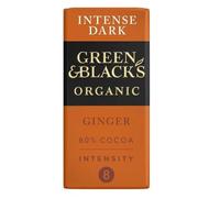 2 x Green & Black's Organic Ginger Dark Chocolate Bar 90g Delicious Tasty And Twisty Treat Gift Hamper For Birthday,Christmas,Easter Sold By Kidzbuzz