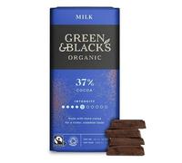 2 x Green & Black's Organic Milk Chocolate Bar 90g Delicious Tasty And Twisty Treat Gift Hamper For Birthday,Christmas,Easter Sold By Kidzbuzz