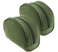 2 X Green Fishing Reel Cases For Coarse Carp Fishing Reels Tackle NGT