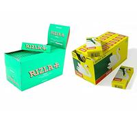 2 x Green Rolling Papers and Swan Extra Slim Filter Tips (600)