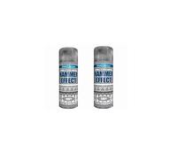 2 x Grey Direct to Metal Hammer Effect Spray Paint 400ml