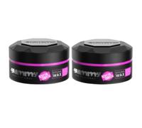 2 X Gummy Keratin Styling Wax-Ultra Hold Hard Finish, Matte, Bright, Gloss Shine