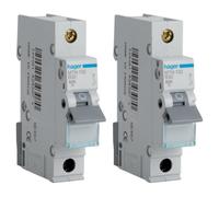 Hager MTN132 32A Single Pole 1 Module B Curve 6KA MCB Device