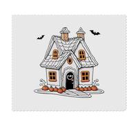 2 x 'Halloween Gingerbread House' Microfibre Lens/Glasses Cleaning Cloths (LC00029594)