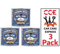 Smoothrite Black Direct TO Rust Gloss Paint 250ml Tin Black 250ml