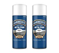 Hammerite HMMSFWAERO Smooth Finish Aerosol White 400ml
