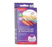 2 X Hanging Moth Killer and Lavender Freshener - White (Pack of 4)