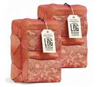 2 X HARDWOOD Nets Kiln Dried Firewood Logs, Perfect for Open fires, Wood Burning Stoves, Log Burners, Campfires, Fire Pits & Pizza Ovens