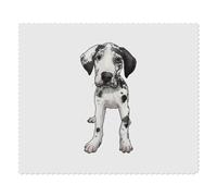 2 x 'Harlequin Great Dane Puppy' Microfibre Lens/Glasses Cleaning Cloths (LC00026710)