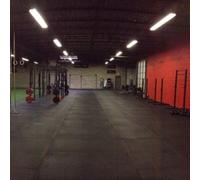 2 x Heavy Duty 18mm Solid Black Rubber Gym Mat | Smooth Top