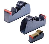 2 x Heavy Duty Metal Packing Bench Tape Sellotape Table Dispenser Desktop Home Office Packing Packaging