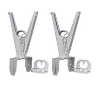 2 X Heavy Duty Mole Claw Scissor Traps Fast Humane Kill Reusable Mole Trap