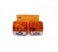2 x Hella 2BE003014251 Turn Signal Light Blinker Flashing Light 2BE 003 014-251