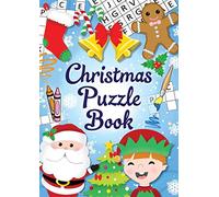 2 X HENBRANDT 12 Mini Christmas Puzzle Activity Books A6 - Girl or Boys Party Bag Fillers by Christmas Book