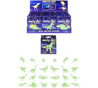 2 X HENBRANDT 24x Glow In Dark Wall Stickers Jurassic Dino Dinosaurs Boys Kids Bedroom Ceiling Art