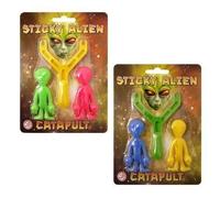 2 x HENBRANDT Alien Sling Shot - Sticky Alien Catapult