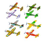 2 x HENBRANDT Pack Of 12 Classic World War II Flying Plane Gliders- Polystyrene Pinata Toy Loot/Party Bag Fillers Wedding