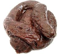 2 x HENBRANDT Sticky Rubber Poo Realistic Soft Fake Dog Poo Waste Poo Prank Joke Fun Toy