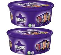 2 x Heroes Chocolate Tub 550g Perfect For This Christmas 2025