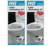 2 x HG Toilet Renovation Cleaning Kit - 500ml