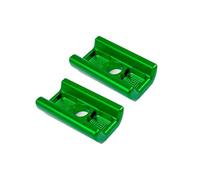 2 x Hinge Clamp Plates for Brompton Clamp Levers A line C line (Green)