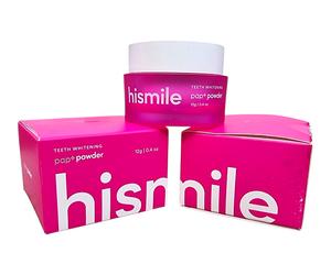2 x Hismile Teeth Whitening Powder Pap+ Oral Healthcare 12g