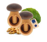 2 x Hofmeister® Nutcracker 2.0 with Metal Insert, Cracks Every Nut, Durable, Made in the EU Family Business, 10 cm