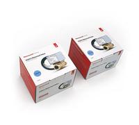 2 X Honeywell V4043H 1056/u - 2 Port Motorised Zone Valve 22mm V4043H1056/u In Original Branded Box (Twin Pack)