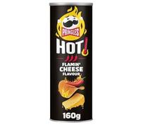 2 x Hot Flamin' Cheese Flavour Crisps 160g Gift Hamper "Deliciousness that brings a smile" Treat For All Occasions