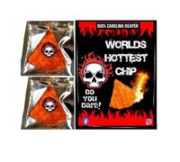 2 x Hottest Chip in the UK - Carolina Reaper Extreme heat UK 2025 - Box of two. Challenge