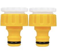 2 X Hozelock 2175 Threaded Tap Connector 3/4in (HOZ2175)