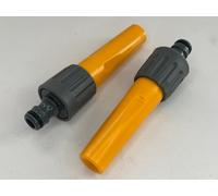 2 x HOZELOCK Adjustable Spray Nozzles Hosepipe Garden Water Tap Jet Twist 2292