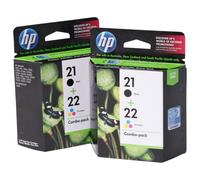HP 21+22 Ink Cartridge Combo Pack - Black & Colour (EXPIRED) 100% ORIGINAL ⭐⭐⭐⭐⭐
